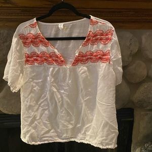 Embroidered blouse